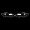 Pair Front Headlight Lens Cover Shell Clear For Jaguar XJ XJL 2010-2019