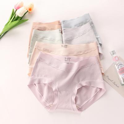 Biancheria intima da donna, slip premaman in cotone 5A, antibatterico, cavallo per la prima gravidanza, speciale biancheria intima premaman senza cuciture