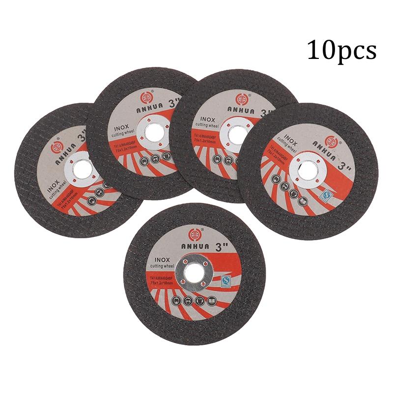 5/10pcs 75mm Mini Cutting Disc Circular Resin Grinding Wheel For Angle Grinder Polishing Cutting Disc Electic Cutting Sheet