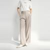 QiusbYiren Women's 2025 Spring Straight-Leg Casual Trousers
