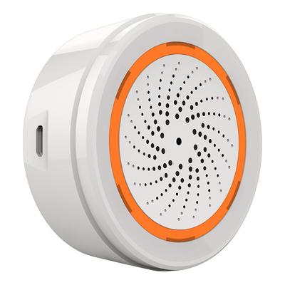Tuya WiFi ZigBee Έξυπνη Σειρήνα Συναγερμού Ήχος Αισθητήρας Φωτός Έξυπνη Σειρήνα Συναγερμού 90dB Απομακρυσμένος Έλεγχος Εφαρμογής Σύστημα Προστασίας Οικιακής Ασφάλειας