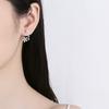 Temperament Earrings Women'S Unique Light Luxury High-End Stud Earrings Exquisite Double Wear Daily Earrings