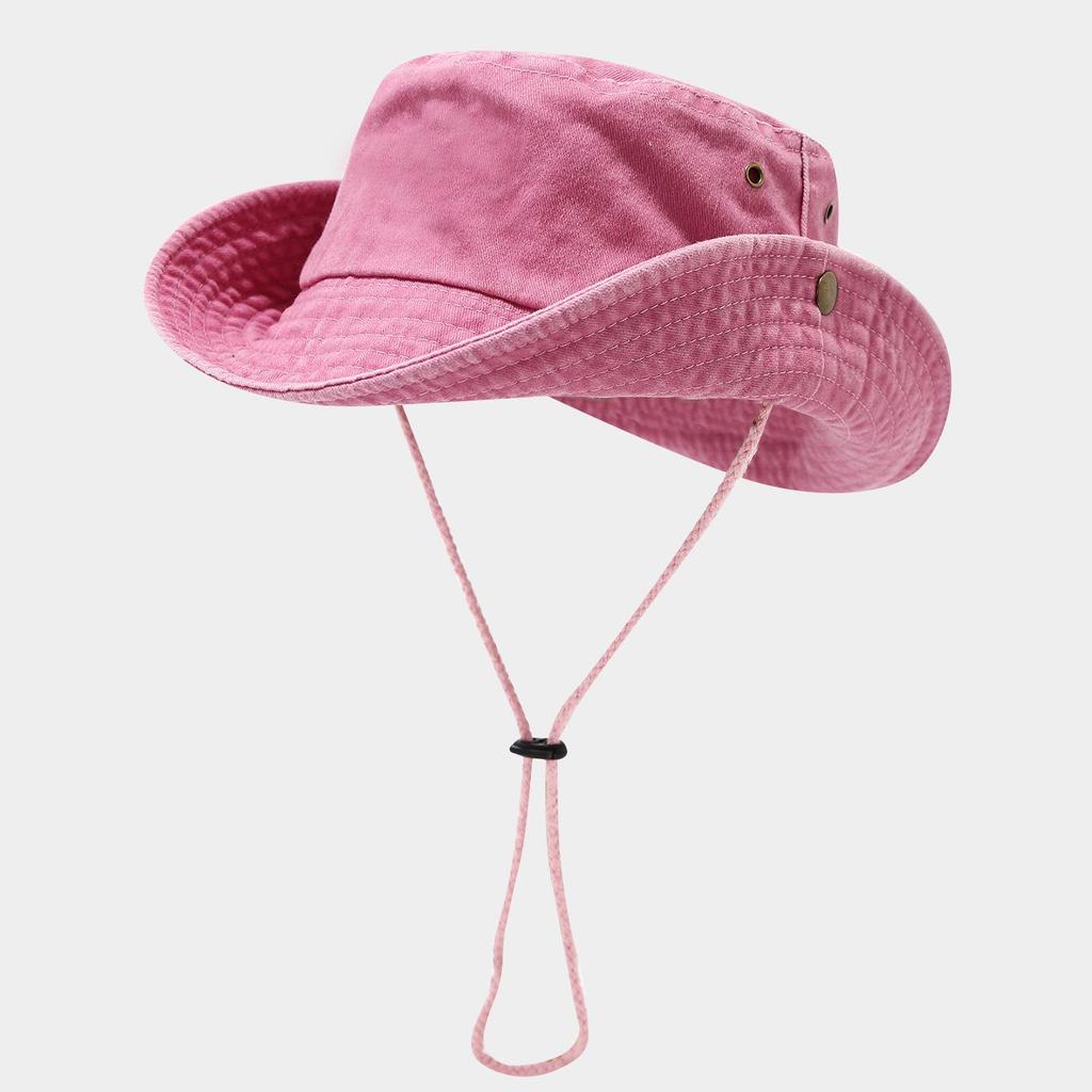 Outdoor-Sonnenhut für Herren und Damen: Patchwork-Design mit breiter Krempe für Angeln, Bergsteigen und Reisen im Frühling und Sommer.
