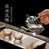 Premium Chinese Square Glass Teapot – Explosion-Proof, Heat-Resistant, Tea-Water Isolation