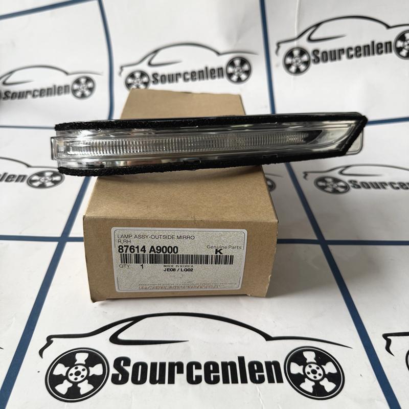 Brand New  Mirror View Turn Signal Lens Light For KIA Sedona 2015- 87613-A9000 87614-A9000 87613A9000 87614A9000