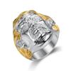 S925 silverring personlig Trump ring guld herrring present till vänner under semestern