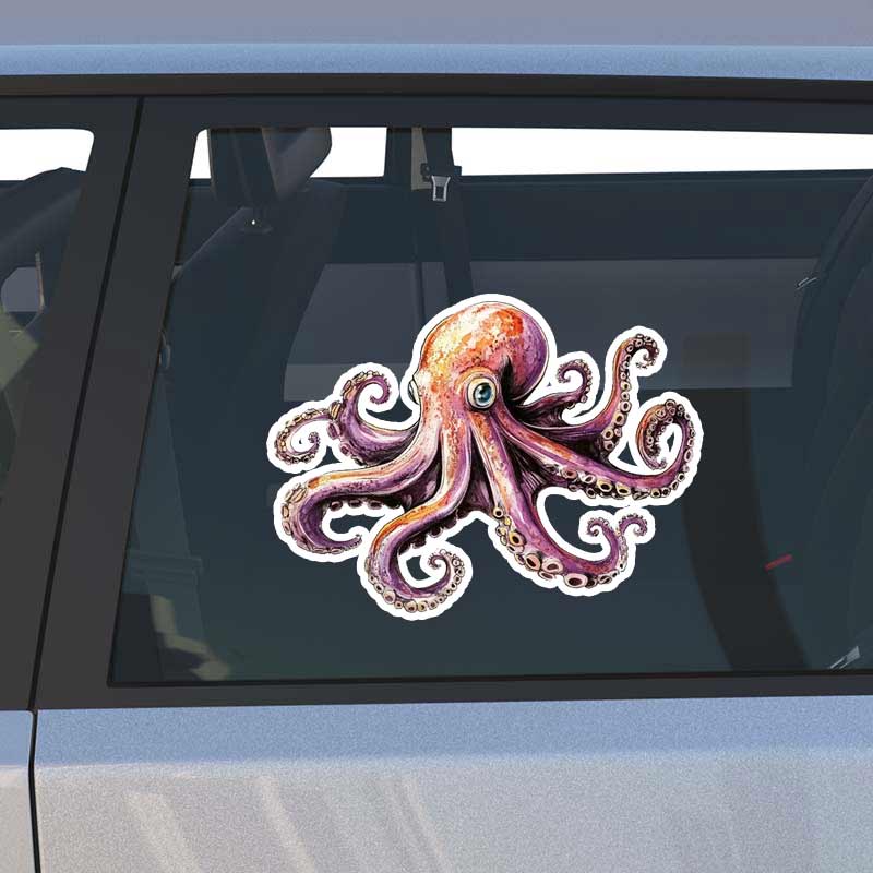 Octopus Tentacle Car Sticker Vinyl Decal Waterproof Rear Window Motorcycle Camper Bumper Truck Laptop Decoration Y210