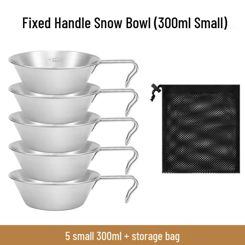 OEINGOEING Outdoor Stainless Steel Sierra Bowl Set Small