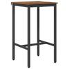 Mesa de Bar 52 x 52 x 90 cm Madeira de Engenharia Madeira de Demolição Retangular