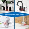 Silicone Diversion Drain Pad Heart Shape Drip Catcher Mat New Faucet Splash Plate  Bathroom