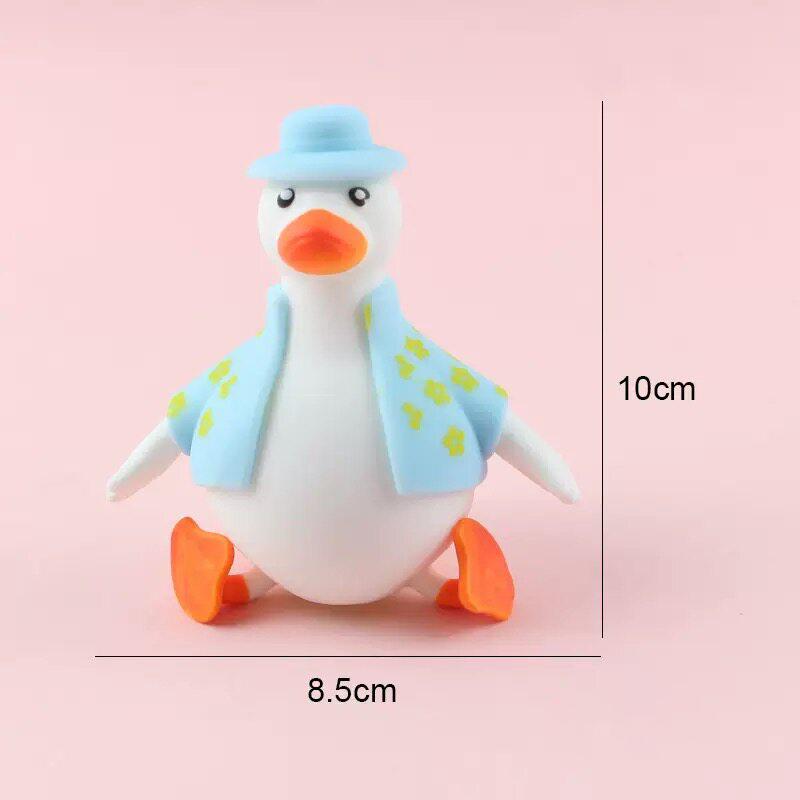 Cute Duck Squishy Toy Funny Fidget Cube Gifts Slow Rebound Sequins Squishy Ornament Soft Squishy Bunny Children'S Day Gift