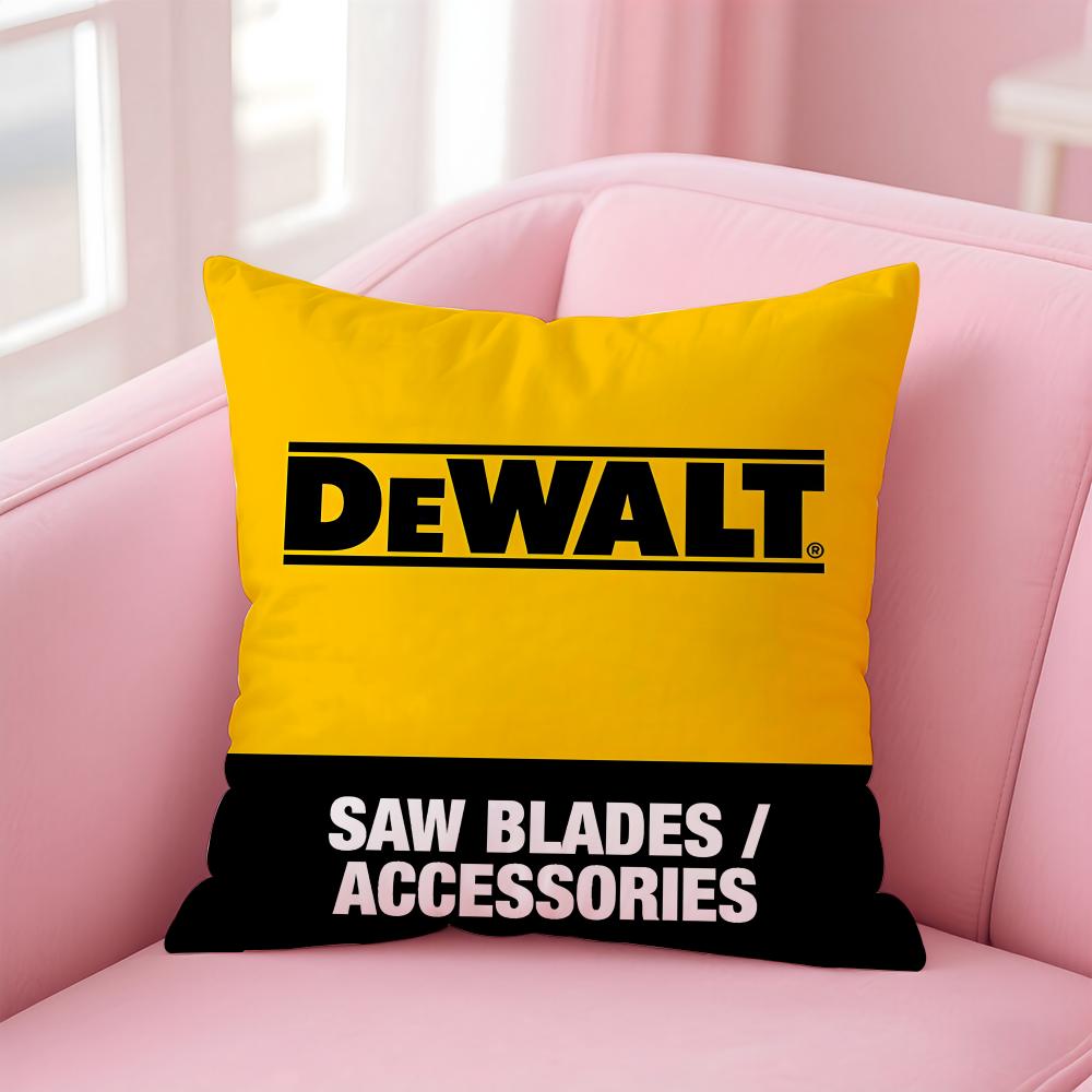 

Brand D-DeWaltS Cushion Cover Comfortable Reversible Pillow Cover Ideal for Car Sofa Bedroom & Beyond 12x12Inch