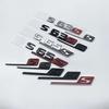 YTW1  3D Letters S63 S65 V12 Biturbo V8Biturbo 4matic+ ABS Emblem for Mercedes Benz W222 W223 Car Fender Trunk Logo Sticker