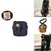 Geantă tip poștaș impermeabilă Carhartt pentru bărbați și femei, geantă de umăr crossbody reglabilă