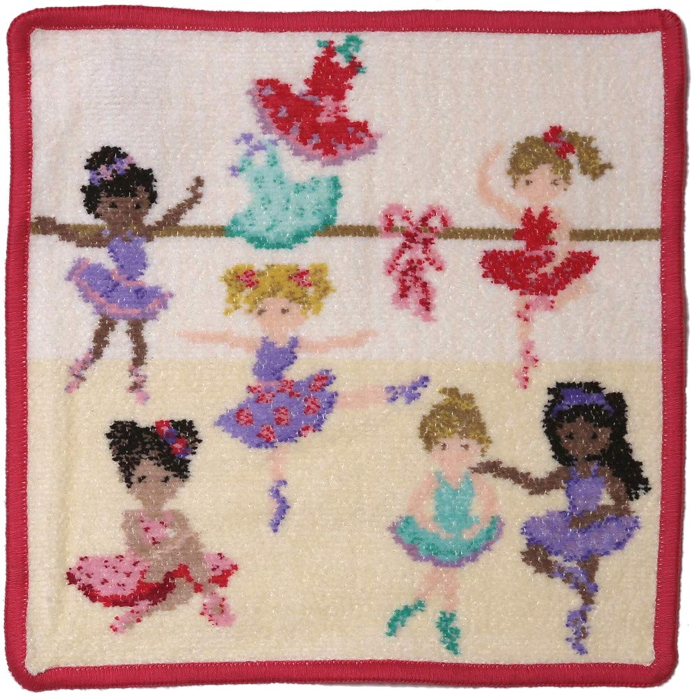 Hand Towel Handkerchief 25x25cm BALLERINA pink [Feiler] [Item]
