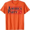Party Est 2025 American Patriotic USA Flag America T-shirt Unisexe