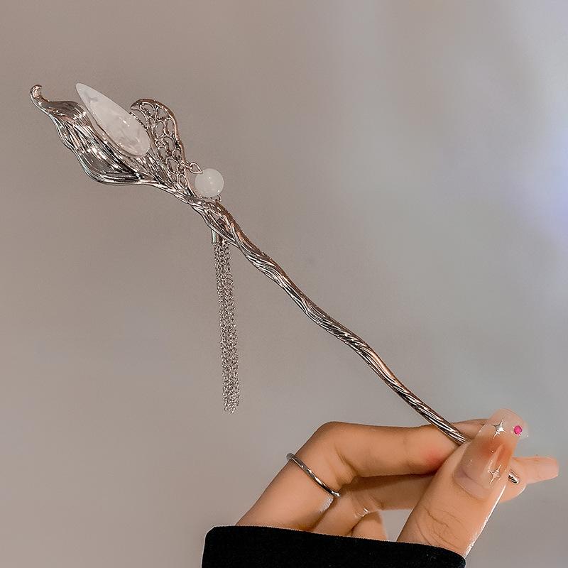 Classic Chinese Hair Stick Pins for Women Butterfly Flower Star Fresh Handmade Hairpins Charm Jewelry Accessories Hair Ornaments