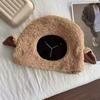 Lady Winter Hat Cartoon Lamb Head Shape Thick Fleece Ear Protection Dome Heat Retention Outdoor Photo Prop Daily Cap