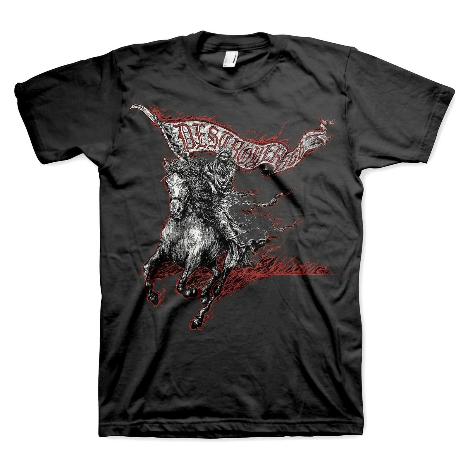 DESTROYER 666 cd cvr WILDFIRE Official SHIRT LRG New unchain steel phoenix S
