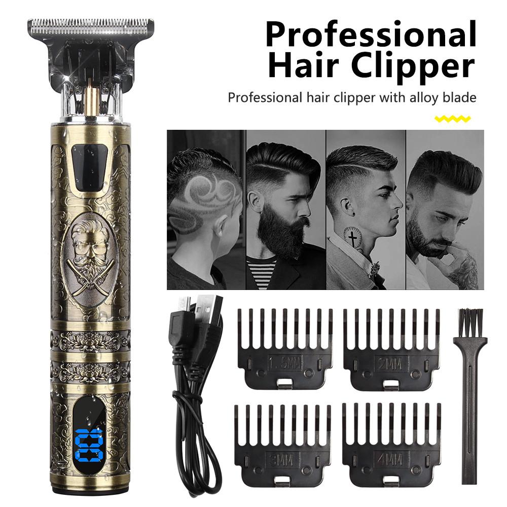 2023 Electric Hair Clipper Hair Trimmer For Men Rechargeable Electric Shaver Barber Hair Cutting Machine For Men Hair Cut