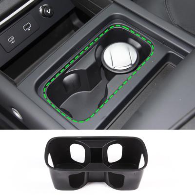 Sauicemy Auto Becher Getränkebecher Einsatz Organizer Mittelkonsole Autozubehör für Land Rover Defender 90 110 Becherhalter Schutz TPE Halter, Halter,