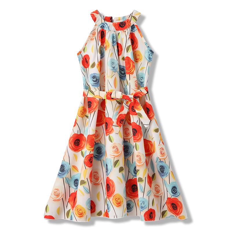 Costume de plajă coreene de vacanță: Rochii de vară mamă-fiică 2025