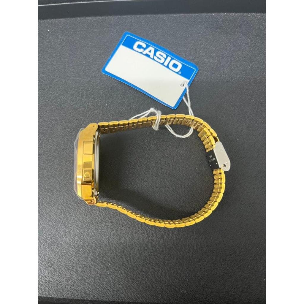Used 【New Unused】Casio VINTAGE A168WERG-2A Gold Wristwatch