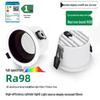 Puri Full Spectrum Eye Protection Anti-Glare Recessed LED Downlight, High Luminous Efficacy for Living Room.