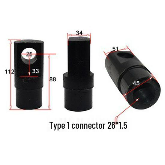 Y-Connector Hydraulic Tie Rod Cylinder Cast Steel Welded Fisheye Y-Fitting HOB I Type