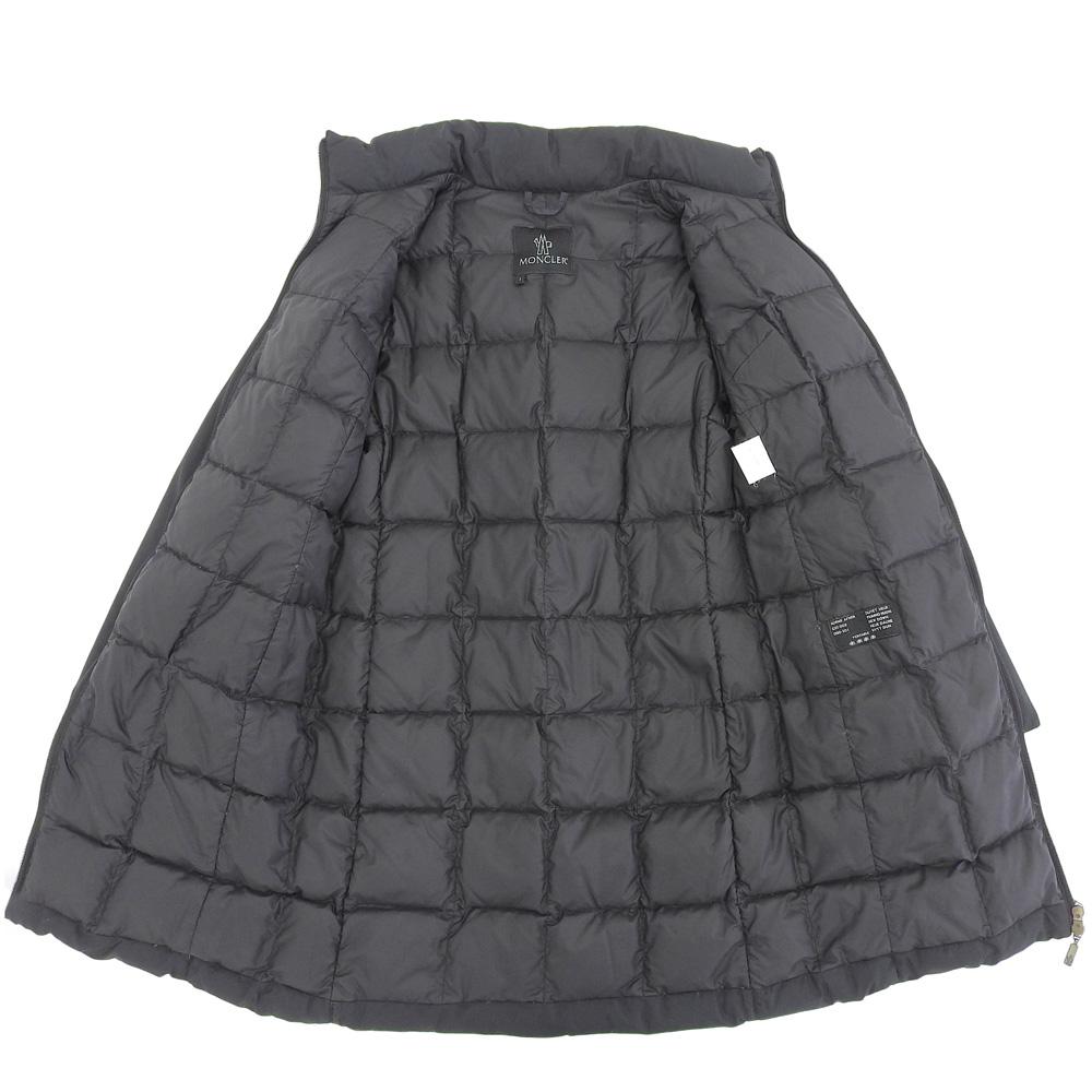 Moncler Women's Nylon Down Jacket, Black, Size 1 Jacket 1 blackUsed