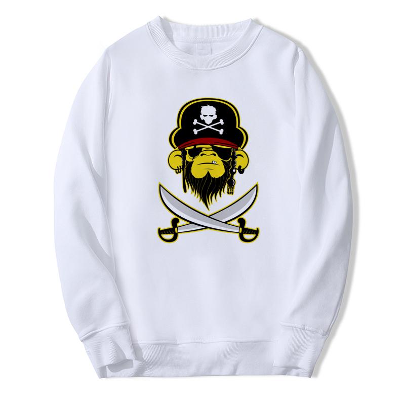 Buy Sweater Harajuku Crew Neck Sweatshirt Pirate Of The Monkeybean