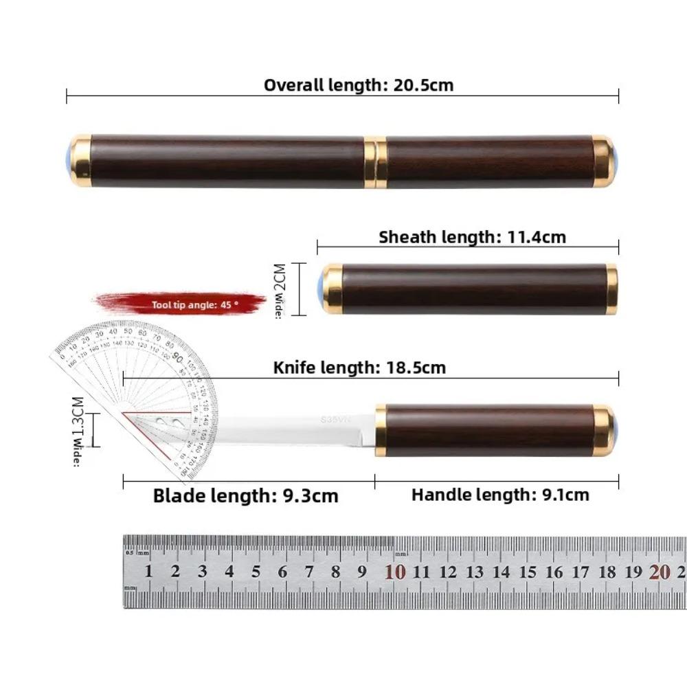 Mini Portable Knife, M390 High Hardness Fruit Knife, Household Unpacking Tool Knife,  Kitchen Supplies