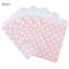 10/50pcs Disposable Pink Food Bags Fried Chicken Burger Dessert Paper Bags Creative Party Wedding Decoration Supplies