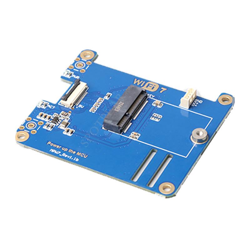 

Raspberry Pi 5 MPW7 Адаптер PCIe до WiFi 7 для Google TPU BE200 AX210