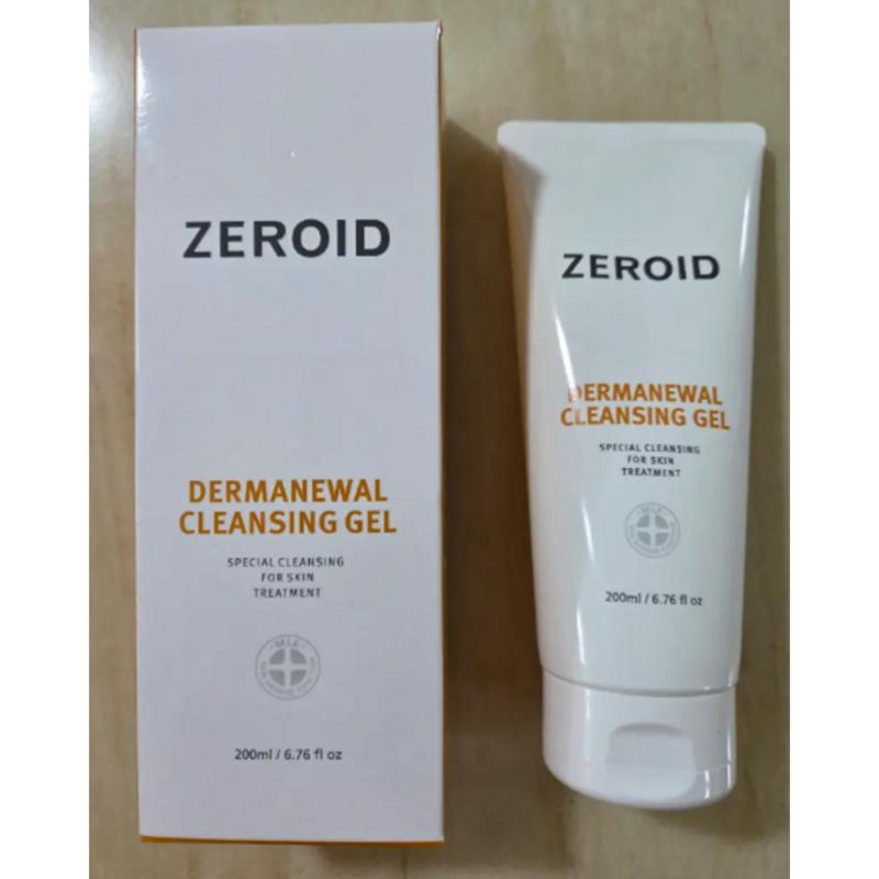 Zeroid Derma Manual Cleansing Gel, 200ml, 2 Pcs