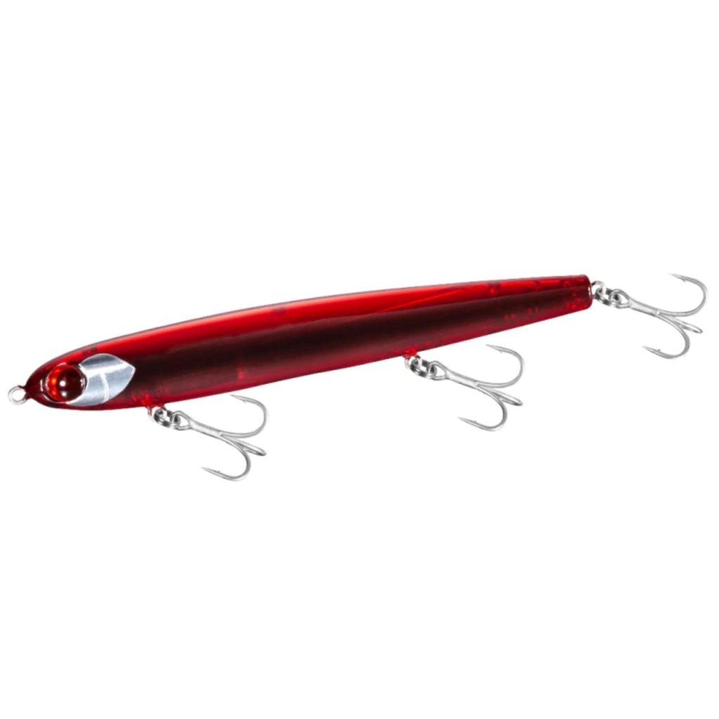 Shimano Exsence Staggering Swimmer 125S Sinking Pencil Sea Bass Jet Boost Bat Red Lure, XL-212Q 019,