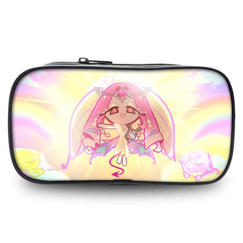 Kingdom Cookierun Stationery Bag Student Printed Pencil Bag Zipper Design