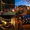 Led String Lights Outdoor Waterproof European American Voltage For Festive Decor