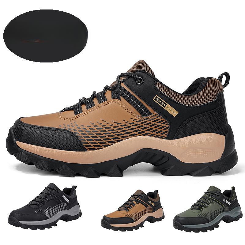 Men's Hiking Shoes Plus Size Men's Outdoor Low-Top Hiking Shoes Sports Travel Shoes Hiking Boots Climbing
