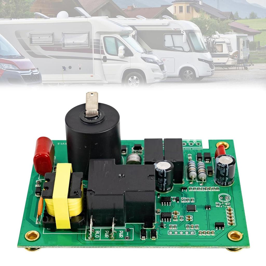 Electronics Ignition Board with Fan Control Furnace Heater Fan Control Ignition Circuit Board DC12V for Suburban