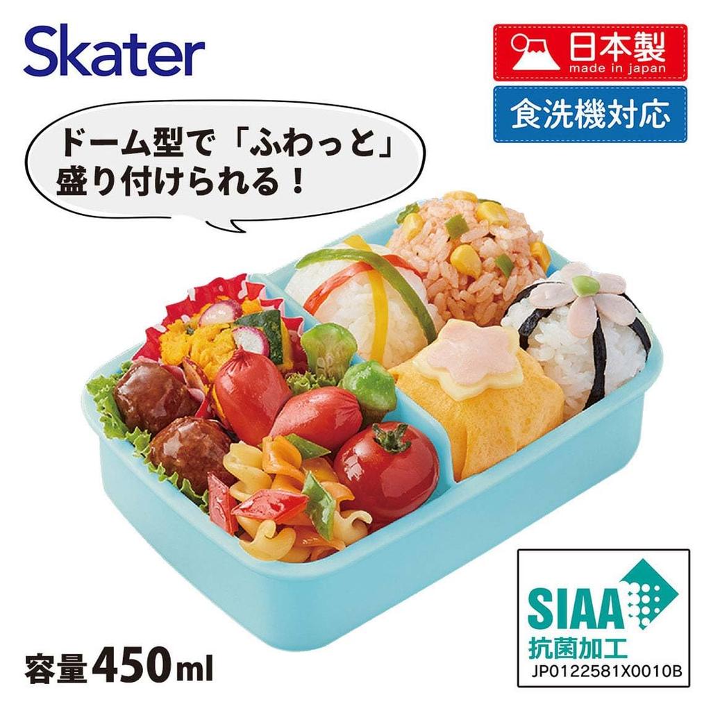 Skater Bento with a Soft Single Made In Toretans and Children's Box, 450ml, Dome-Shaped Lid, Tier, Japan, Hapidanbu, Boys' (RBF3ANAG-A)