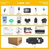12V/24V Car Heater 5-8KW Diesel Air Heater With Silencer Remote Control Truck Boat Bus RV Trailer Air Diesel Parking Heater