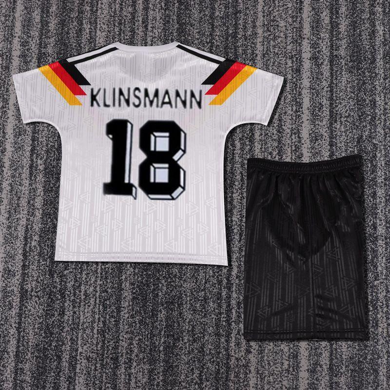 Vintage National Team Retro Football Jerseys Kids Classic Sports Training Shirts