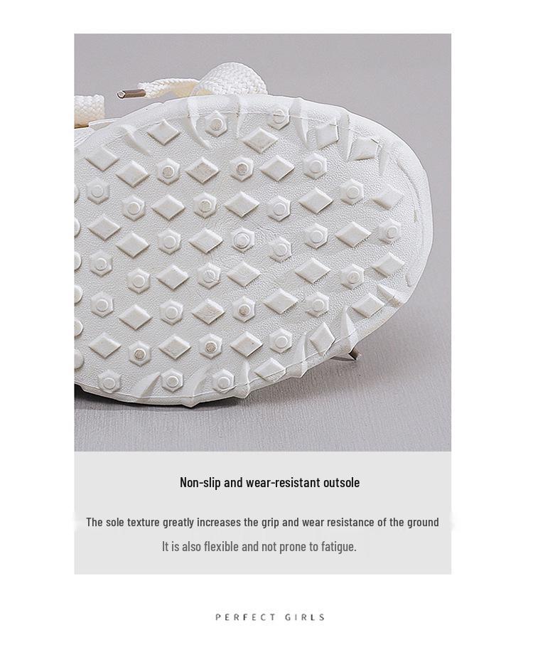 2024 Trendy Korean Style Women's Dad Shoes - Autumn Student Sports Casual Thick-Soled Running Sneakers FB6602