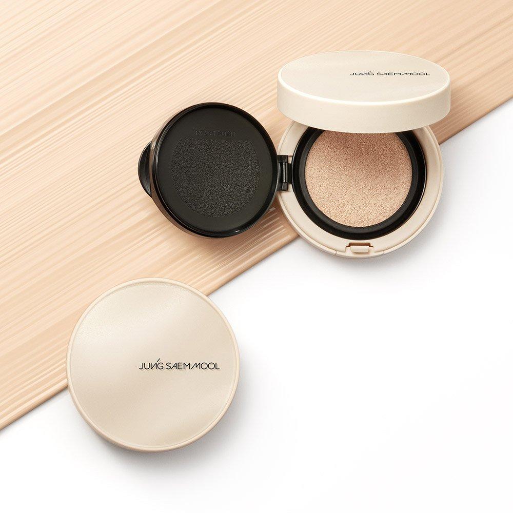 JUNGSAEMMOOL Skin Nude Cover Layer Cushion 14g (including Refill 14g) + Ampoule 5ml X 2 + Nude Foundation 5ml