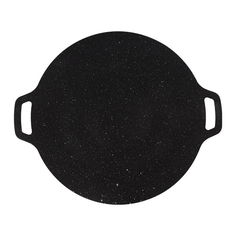 Huanle 40cm Cast Iron Griddle for Gas Stoves