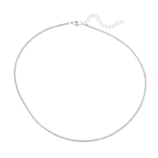 Sparkling Necklaces for Women Collarbone Chain with Lobster Clasp Hypoallergenic Jewelry for Parties Weddings Everyday Wear