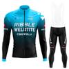 CASTELU Cycling Jersey Set Team Long Sleeve Kit Cycling Clothing Sports breathable Men Road Bike Suit MTB Pants Wear Autumn 2026