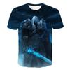 Nová hra World Of Warcraft 2023 Tričko s 3D potiskem Muži Ženy Móda Streetwear Tričko s výstřihem Harajuku Trička nadměrné velikosti