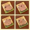 Creative Capybara Sticky Notes Kawaii Memo Pads Annotation Highlight Tabs Reminder Bookmark Stickers Office Study Supplies